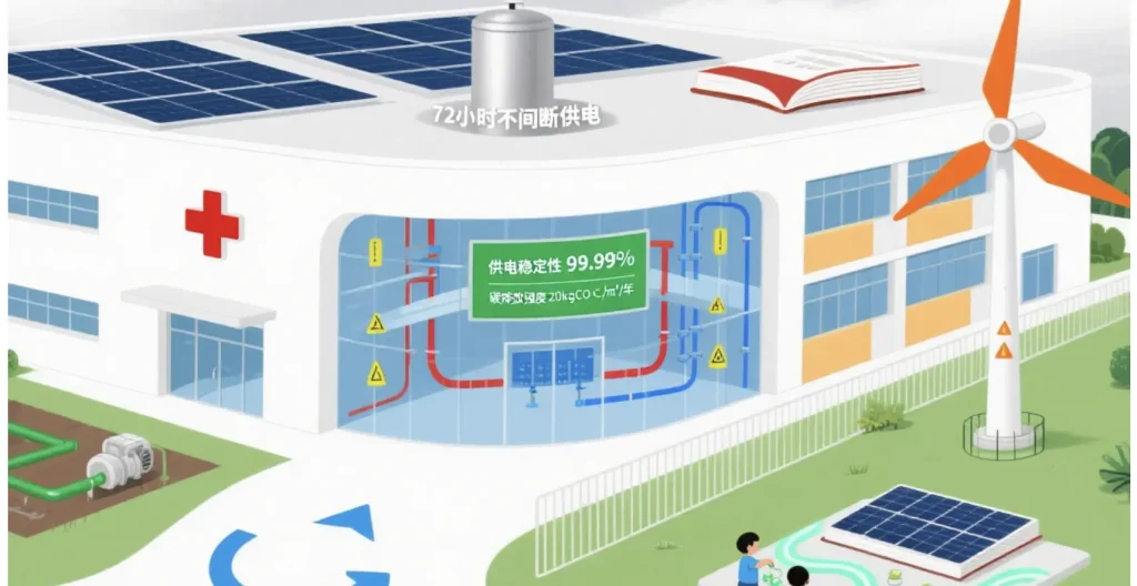 公共建筑(医院/学校等)——安全稳定是关键